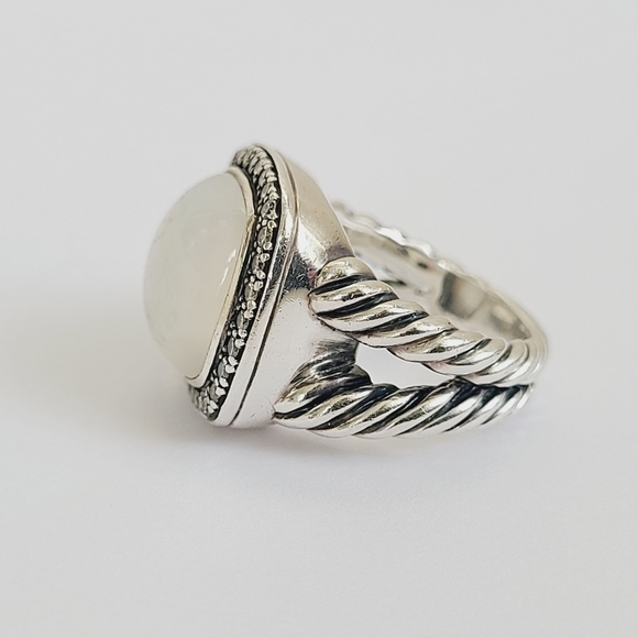 David Yurman Albion 14mm Moon Quartz (Moonstone) D - Picture 6 of 15